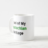 appalachische Kaffee-Tasse Kaffeetasse (Vorderseite Links)