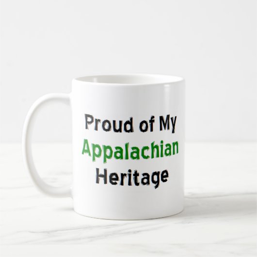 appalachische Kaffee-Tasse Kaffeetasse (Links)