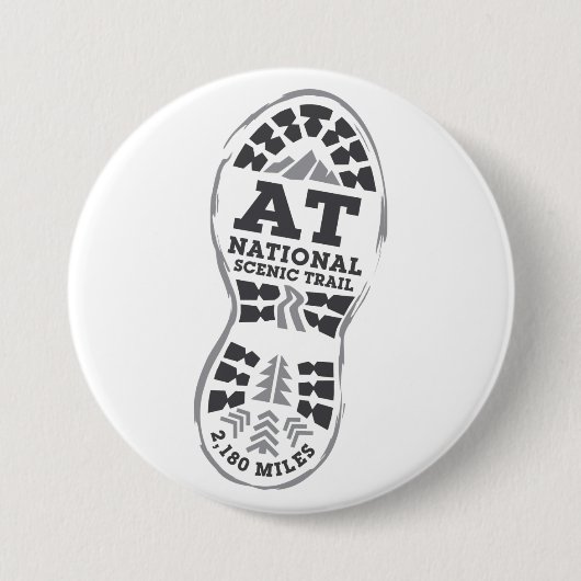 Appalachische nationale landschaftliche Spur Button (Vorderseite)