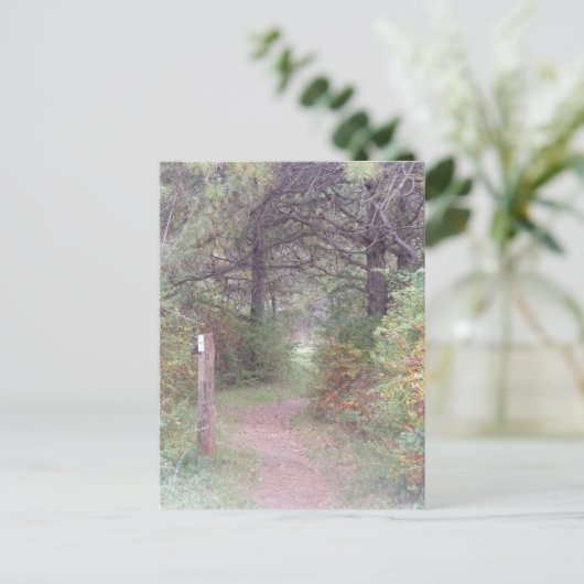 appalachischer Hinterfall Pennsylvania Postkarte (Stehend Vorderseite)