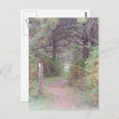 appalachischer Hinterfall Pennsylvania Postkarte (Vorne/Hinten)