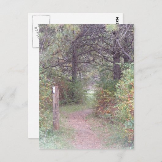 appalachischer Hinterfall Pennsylvania Postkarte (Vorne/Hinten)