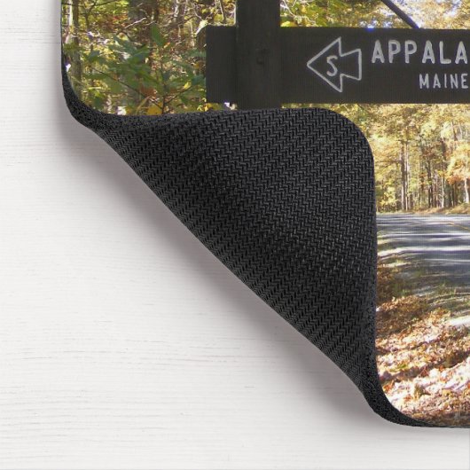 appalachischer Hinterzeichenpennsylvania-Fall Mousepad (Ecke)