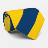 Appalachisches Gold und Blau Krawatte (Gerollt)