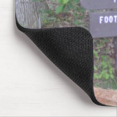 appalachisches Hinterfußwegenzeichen Mousepad (Ecke)