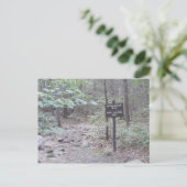 appalachisches Hinterpennsylvaniasüdberg Postkarte (Stehend Vorderseite)