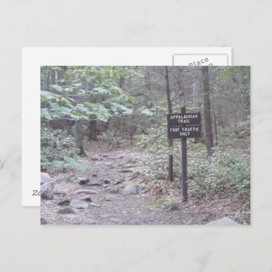 appalachisches Hinterpennsylvaniasüdberg Postkarte (Vorne/Hinten)