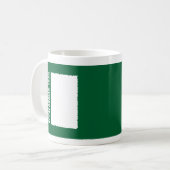 Appalachisches Hinterweiße Flamme Kaffeetasse (Vorderseite Links)