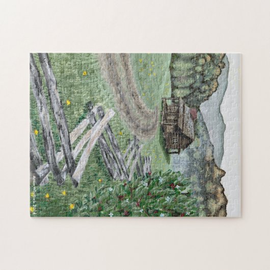Appalachisches Kabinen-Puzzlespiel Puzzle (Horizontal)