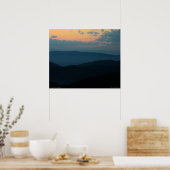 Appalastian Mountain Sunset Poster (Küche)