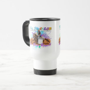 Appaloosa-Fassracer-Reise-Tasse Reisebecher