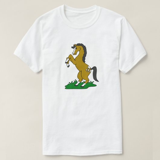 Appaloosa Hind Legs Equine Theme T-Shirt (Design vorne)