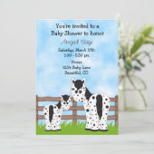 Appaloosa Horse Baby Dusche Einladung (Stehend Vorderseite)