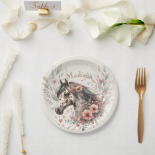 Appaloosa Horse Birthday Pappteller