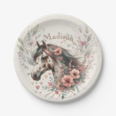 Appaloosa Horse Birthday Pappteller (Vorderseite)