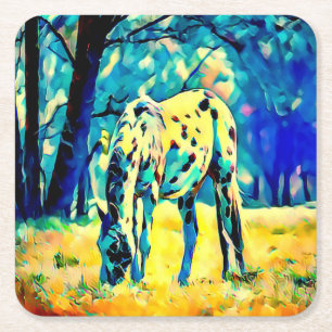 Appaloosa Horse Digital Art Design Untersetzer