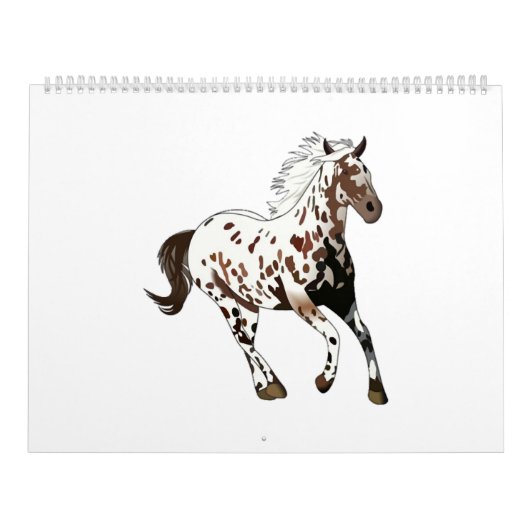 Appaloosa Horse - Horse Lover Gift, Horse Painting Kalender (Titelbild)
