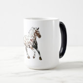 Appaloosa Horse - Horse Lover Gift, Horse Painting Verwandlungstasse (VorderseiteRechts)