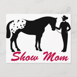 Appaloosa Horse Mama Postkarte
