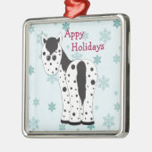 Appaloosa Horse Ornament Aus Metall (Links)