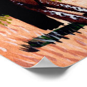 Appaloosa Horse Portrait Poster (Ecke)