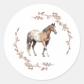 Appaloosa Horse Sticker (Vorderseite)