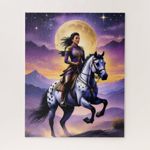 Appaloosa Horse Watercolor Leopard Puzzle