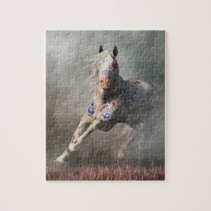 Appaloosa Kriegerpferd Puzzle