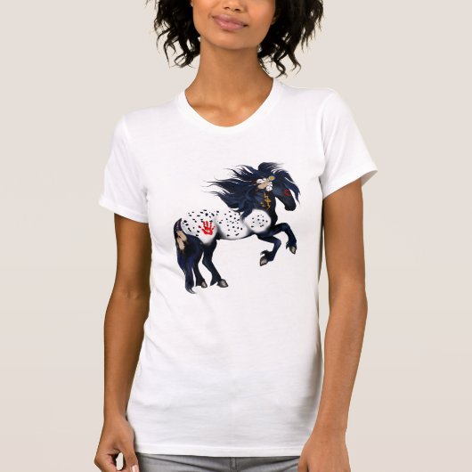 Appaloosa-Kriegs-Pony-Shirts T-Shirt (Vorderseite)