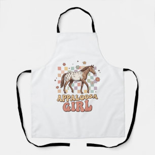 Appaloosa Mädchen Vintage Pferd Western T-Shirt De Schürze