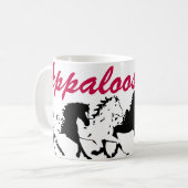 Appaloosa-Mama Kaffeetasse (Vorderseite Links)