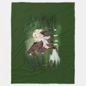 Appaloosa Mare and Foal Fleecedecke (Vorderseite)