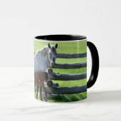 Appaloosa Mare und Colt Horse Tasse (VorderseiteRechts)