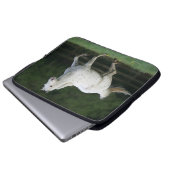 Appaloosa-Pferd, das 1 laufen lässt Laptopschutzhülle (Vorne Knopf)