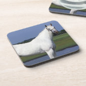 Appaloosa-Pferd Getränkeuntersetzer (Linke Seite)