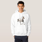 Appaloosa Pferd Hoodie (Vorne ganz)