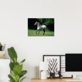 Appaloosa Pferd läuft 2 Poster (Heimbüro)