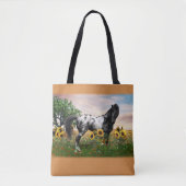 Appaloosa Pferd Tasche, Farbe anpassen Tasche (Vorderseite)