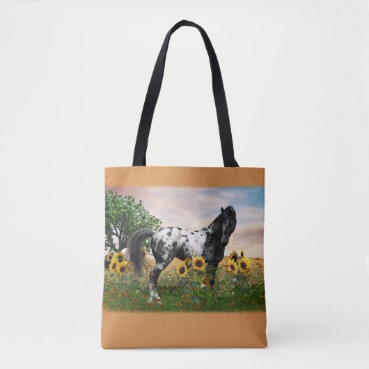 Appaloosa Pferd Tasche, Farbe anpassen Tasche (Vorderseite)