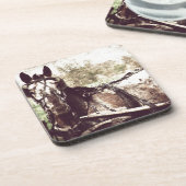 Appaloosa Pferd Untersetzer (Linke Seite)