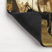 Appaloosa Pferde Equine Western Design Mousepad (Ecke)
