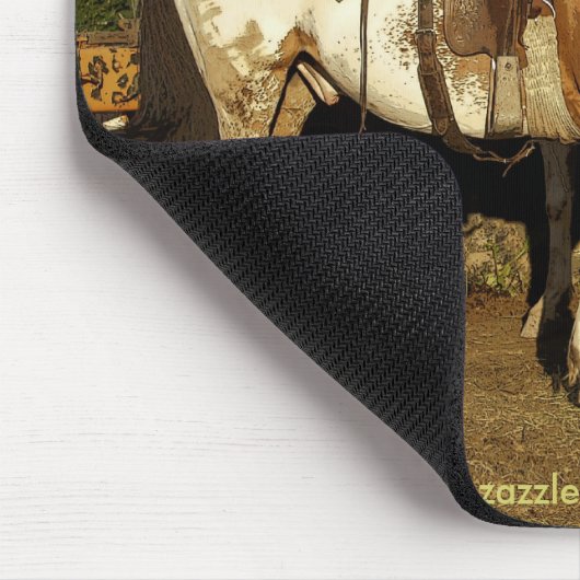 Appaloosa Pferde Equine Western Design Mousepad (Ecke)