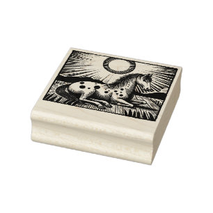 Appaloosa Pferde Gummistempel