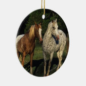 Appaloosa-Pferde Keramikornament (Rechts)