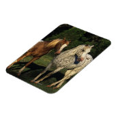 Appaloosa Pferde Magnet (Linke Seite)