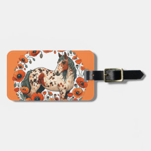 Appaloosa Pferde Mohn Appy Pferde Gepäckanhänger