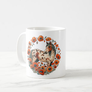 Appaloosa Pferde Mohn Appy Pferde Kaffeetasse