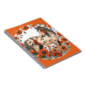 Appaloosa Pferde Mohn Appy Pferde Notizblock (Rechte Seite)