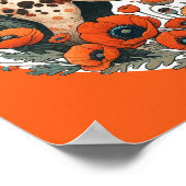 Appaloosa Pferde Mohn Appy Pferde Poster (Ecke)