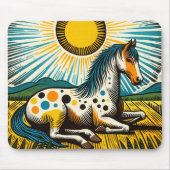 Appaloosa Pferde Mousepad (Vorne)